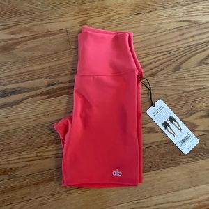 High-Waist Biker Shorts. Big Alo tote included.